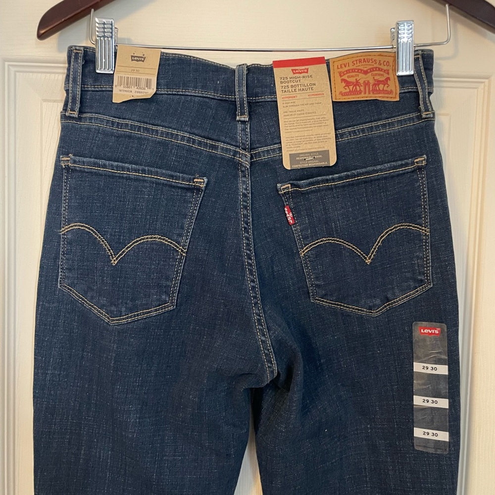 Levi’s brand new boot cut jeans
